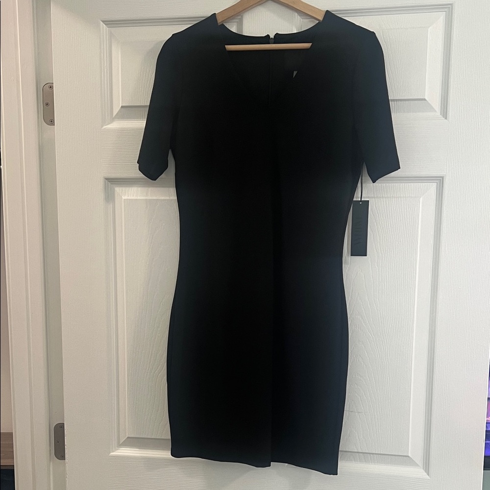 White House Black Market Classic Black Mini Dress